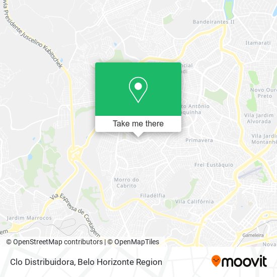 Clo Distribuidora map