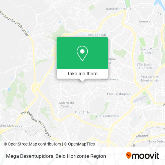 Mega Desentupidora map