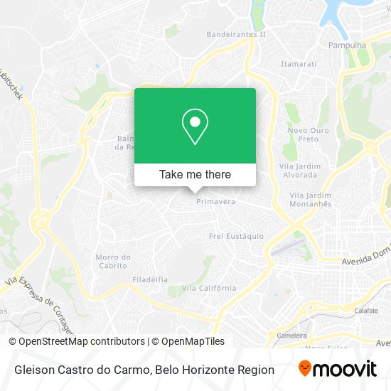 Gleison Castro do Carmo map