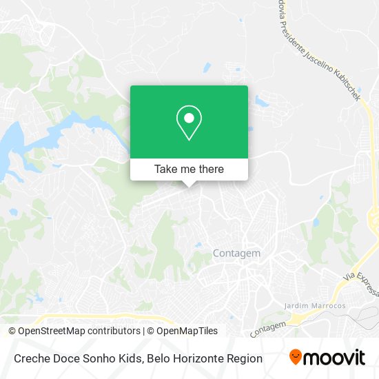 Creche Doce Sonho Kids map