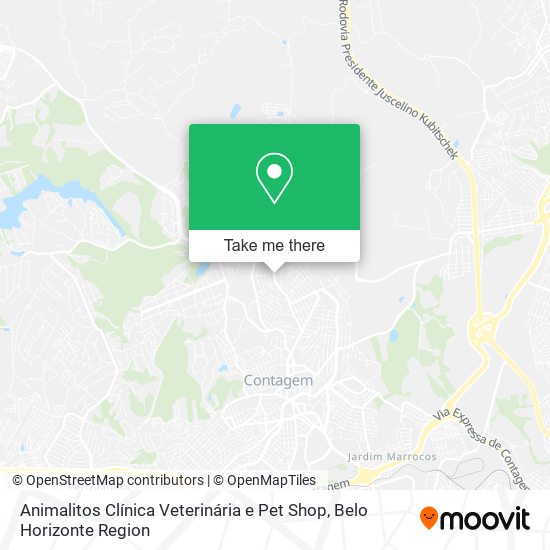 Animalitos Clínica Veterinária e Pet Shop map