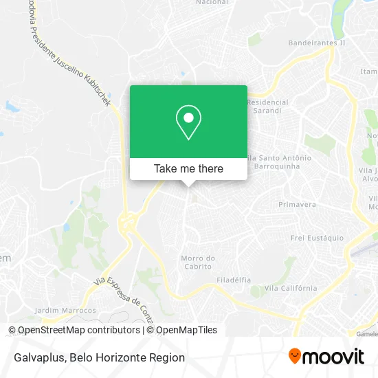 Galvaplus map
