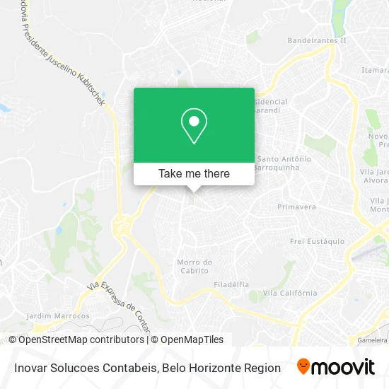 Inovar Solucoes Contabeis map