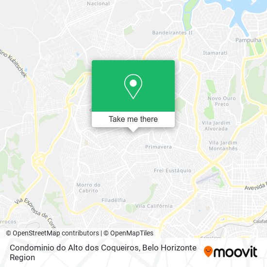 Condominio do Alto dos Coqueiros map