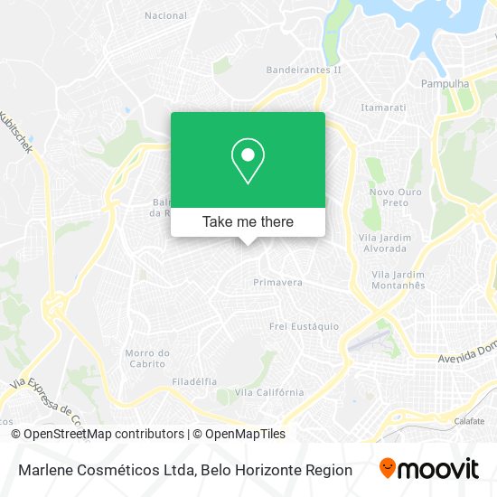 Marlene Cosméticos Ltda map