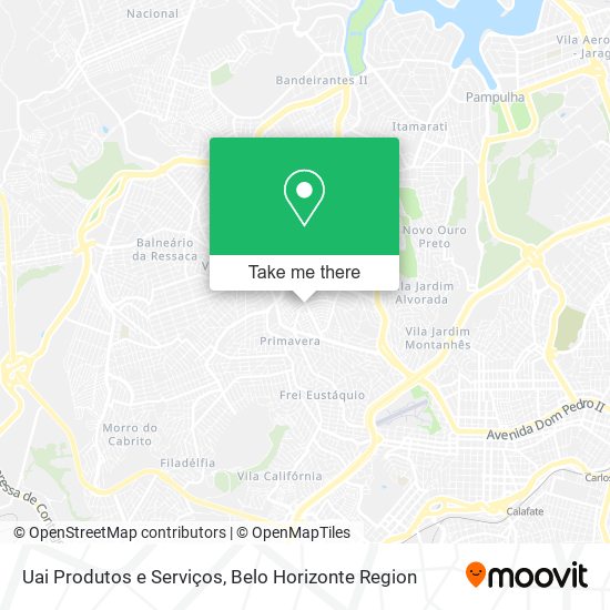 Uai Produtos e Serviços map