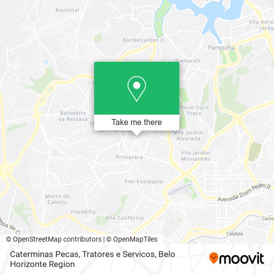Caterminas Pecas, Tratores e Servicos map