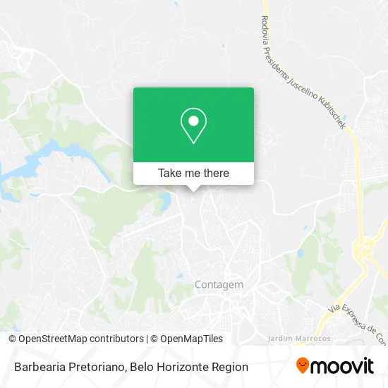 Barbearia Pretoriano map
