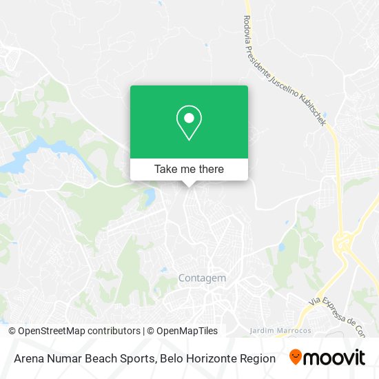 Arena Numar Beach Sports map
