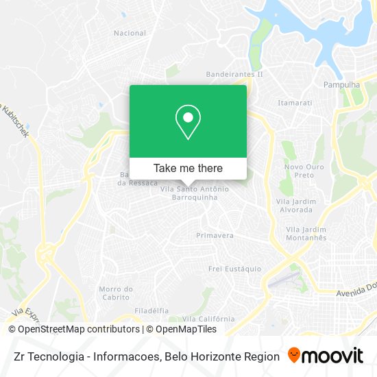 Zr Tecnologia - Informacoes map