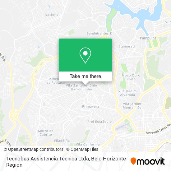 Tecnobus Assistencia Técnica Ltda map