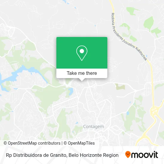 Rp Distribuidora de Granito map