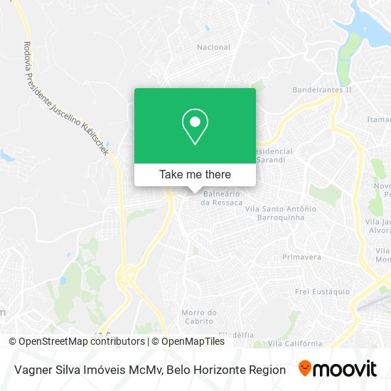 Vagner Silva Imóveis McMv map