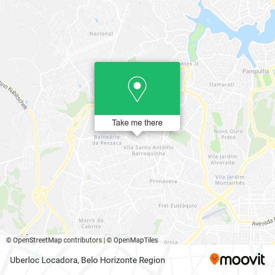 Uberloc Locadora map