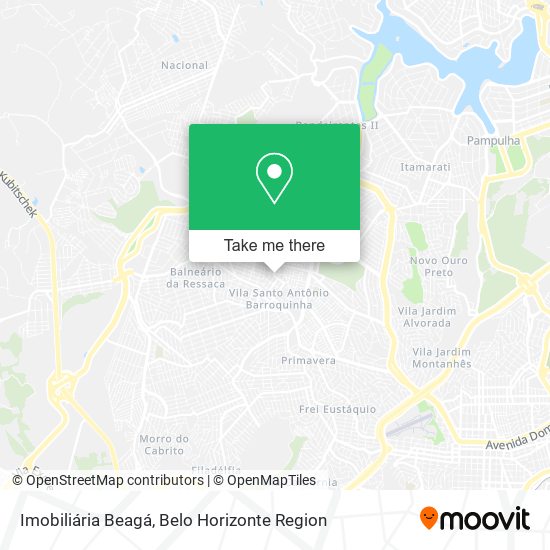 Imobiliária Beagá map