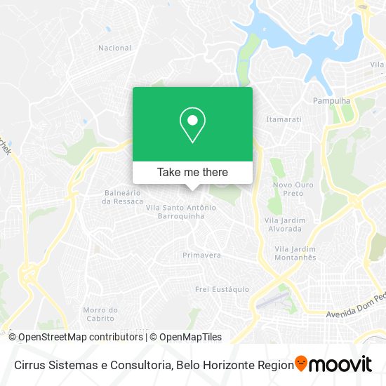 Cirrus Sistemas e Consultoria map