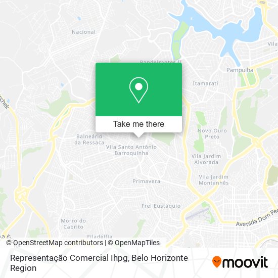 Representação Comercial Ihpg map