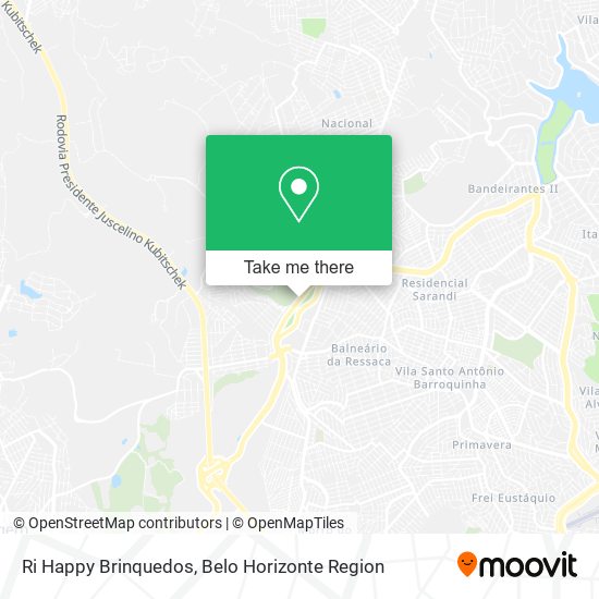 Ri Happy Brinquedos map