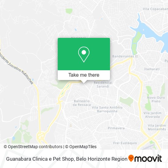 Guanabara Clinica e Pet Shop map