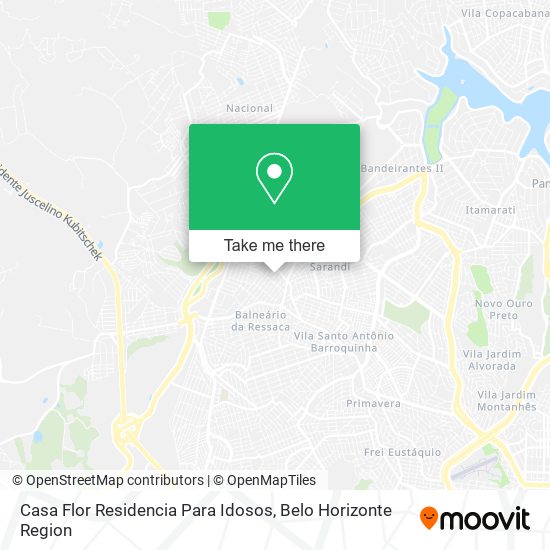 Casa Flor Residencia Para Idosos map