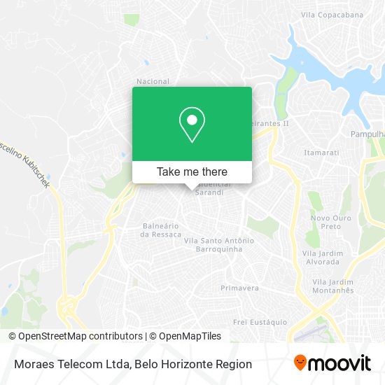 Moraes Telecom Ltda map