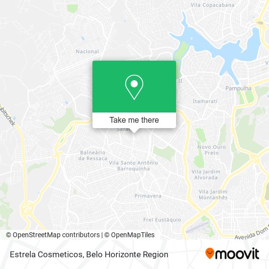Estrela Cosmeticos map