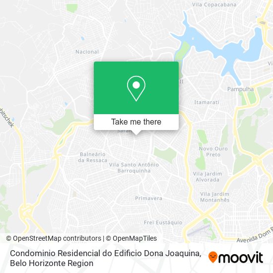 Condominio Residencial do Edificio Dona Joaquina map