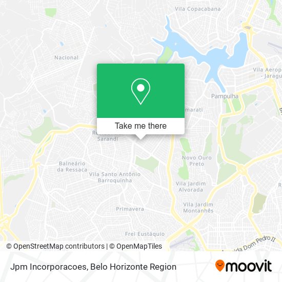 Jpm Incorporacoes map