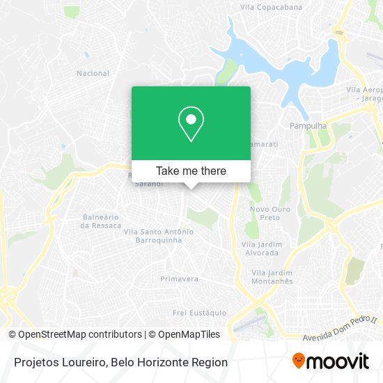 Projetos Loureiro map