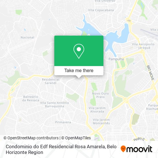 Condominio do Edf Residencial Rosa Amarela map