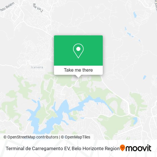 Terminal de Carregamento EV map