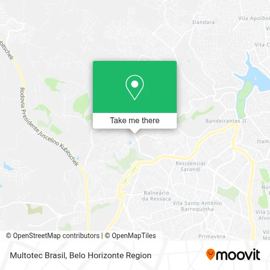 Multotec Brasil map