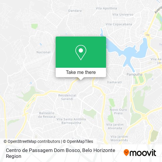 Centro de Passagem Dom Bosco map