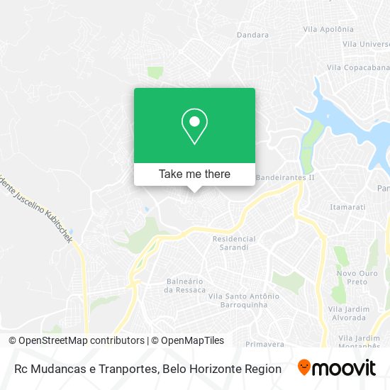 Rc Mudancas e Tranportes map