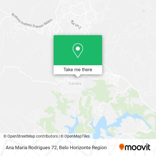 Ana Maria Rodrigues 72 map