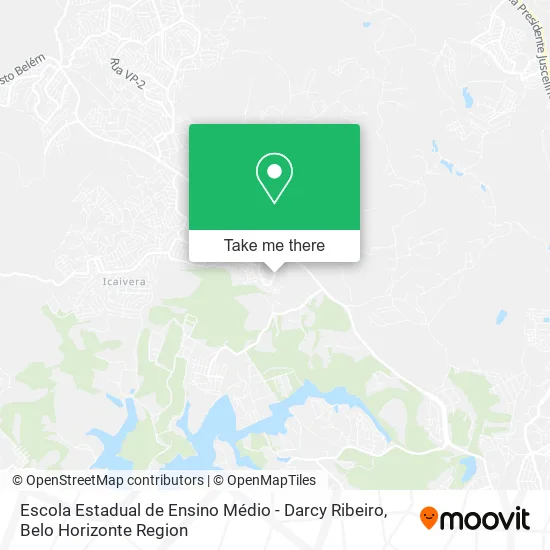 Escola Estadual de Ensino Médio - Darcy Ribeiro map