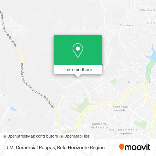 J.M. Comercial Roupas map