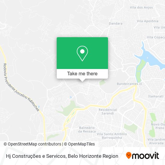 Hj Construções e Servicos map