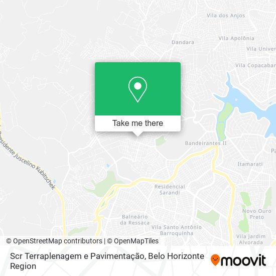 Scr Terraplenagem e Pavimentação map