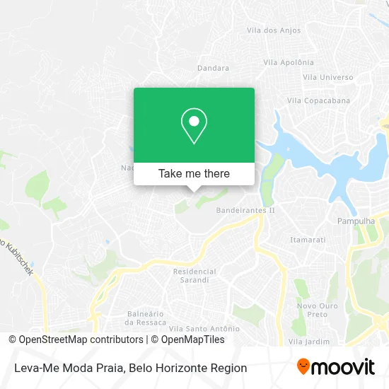 Leva-Me Moda Praia map