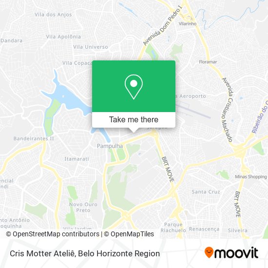 Cris Motter Ateliê map