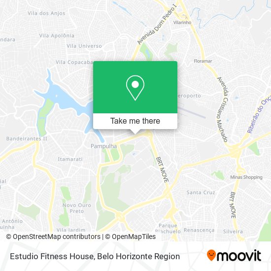 Estudio Fitness House map