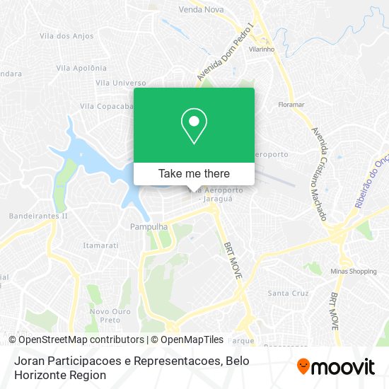Joran Participacoes e Representacoes map