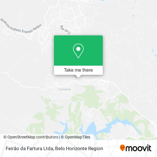Feirão da Fartura Ltda map