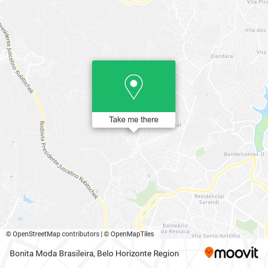 Bonita Moda Brasileira map