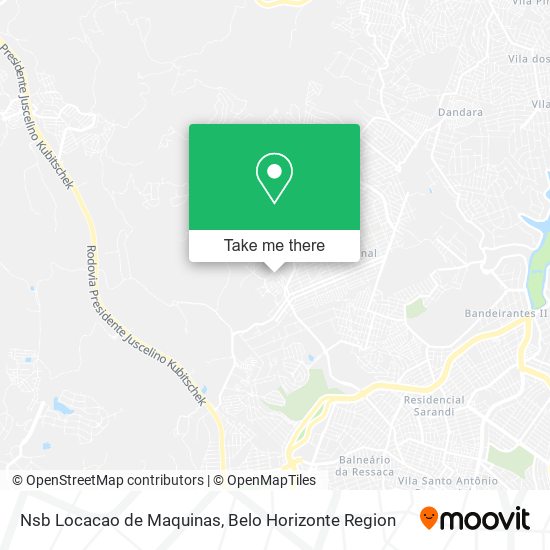 Nsb Locacao de Maquinas map