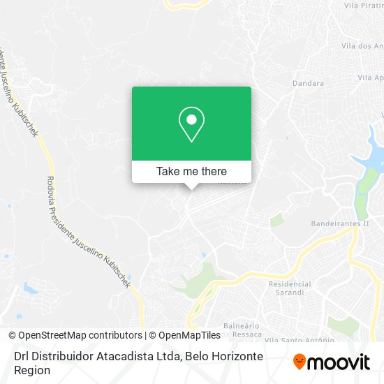 Drl Distribuidor Atacadista Ltda map
