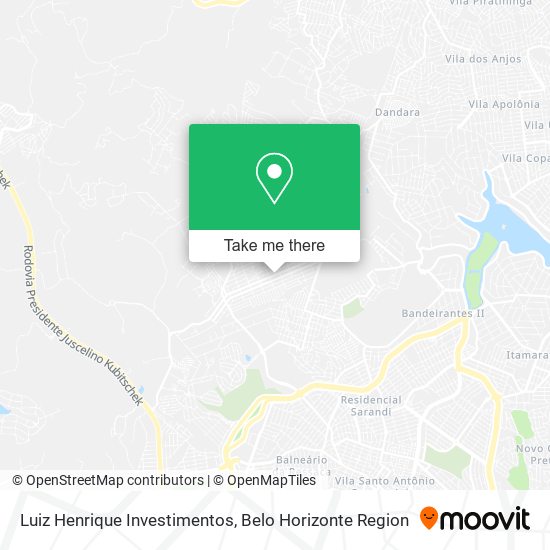 Luiz Henrique Investimentos map