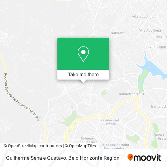 Guilherme Sena e Gustavo map