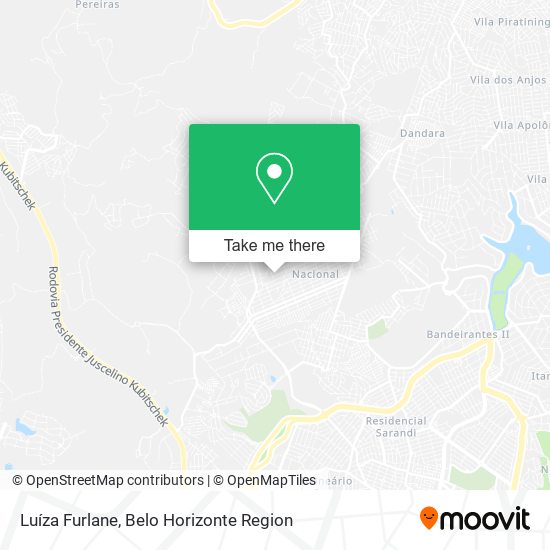 Luíza Furlane map